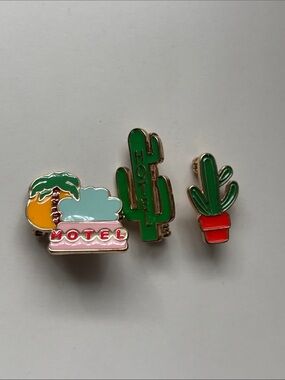 Desert Inspired Enamel Pin Set